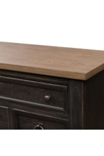 Liberty Furniture Americana Farmhouse Transitional 9-Drawer Dresser with Dovetail Construction