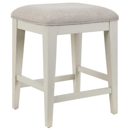 Upholstered Console Stool