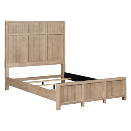 Queen Panel Bed