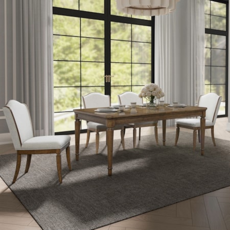 5 Piece Rectangular Table Set