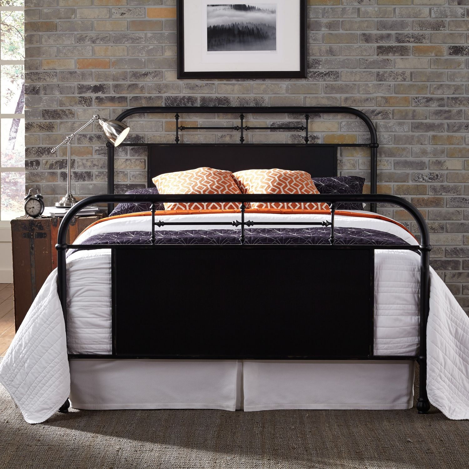 Liberty Furniture Vintage Series Queen Metal Bed