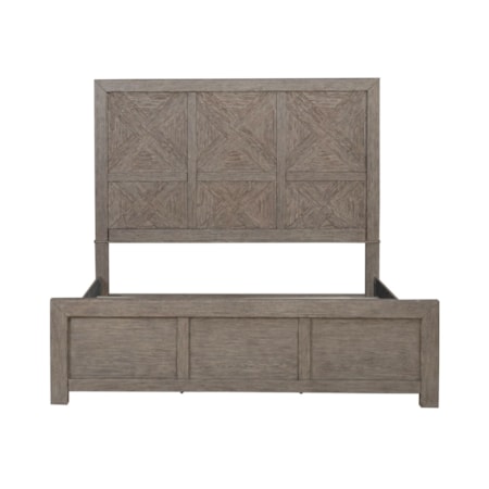 King Panel Bed