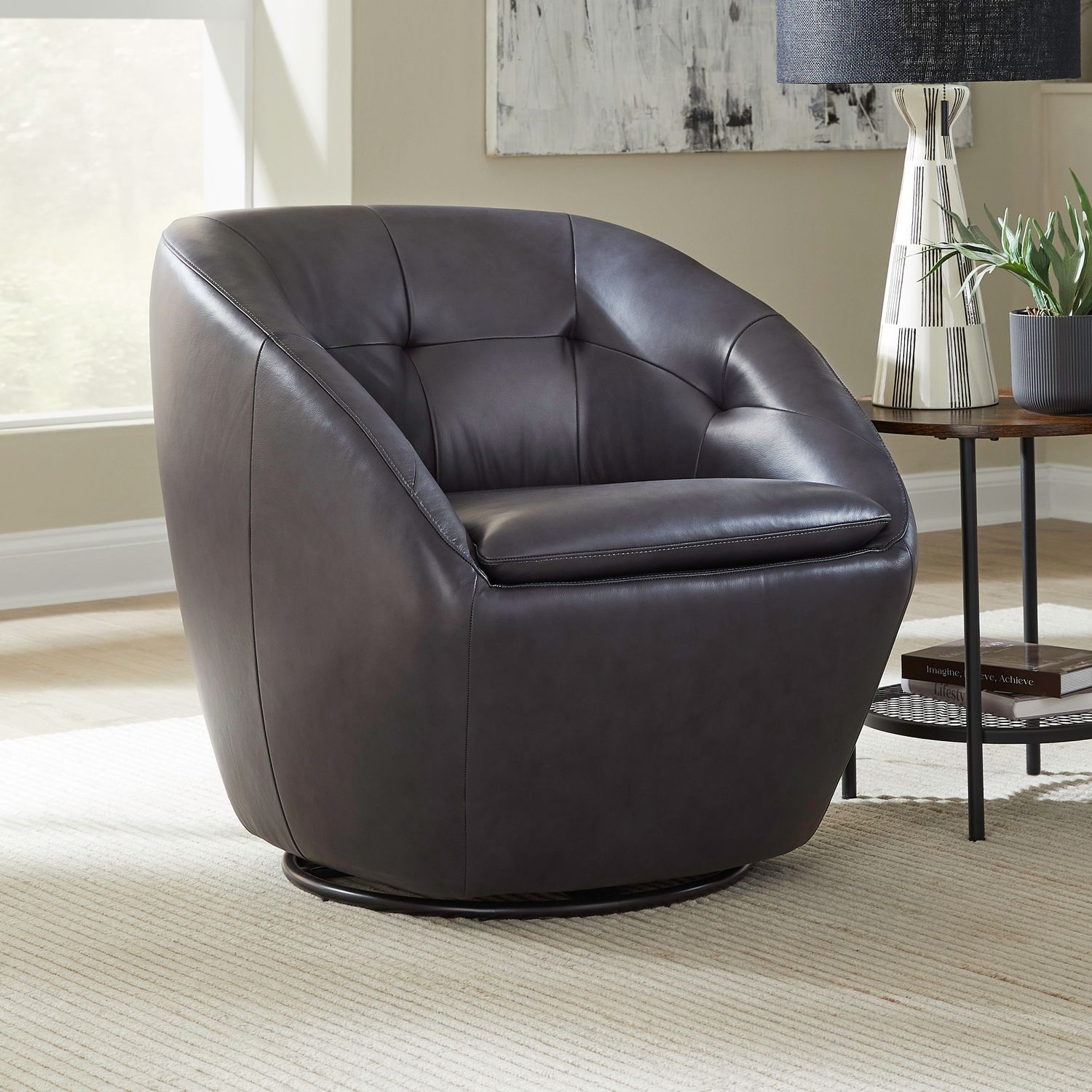 Liberty Furniture Dawson Swivel Accent Chair
