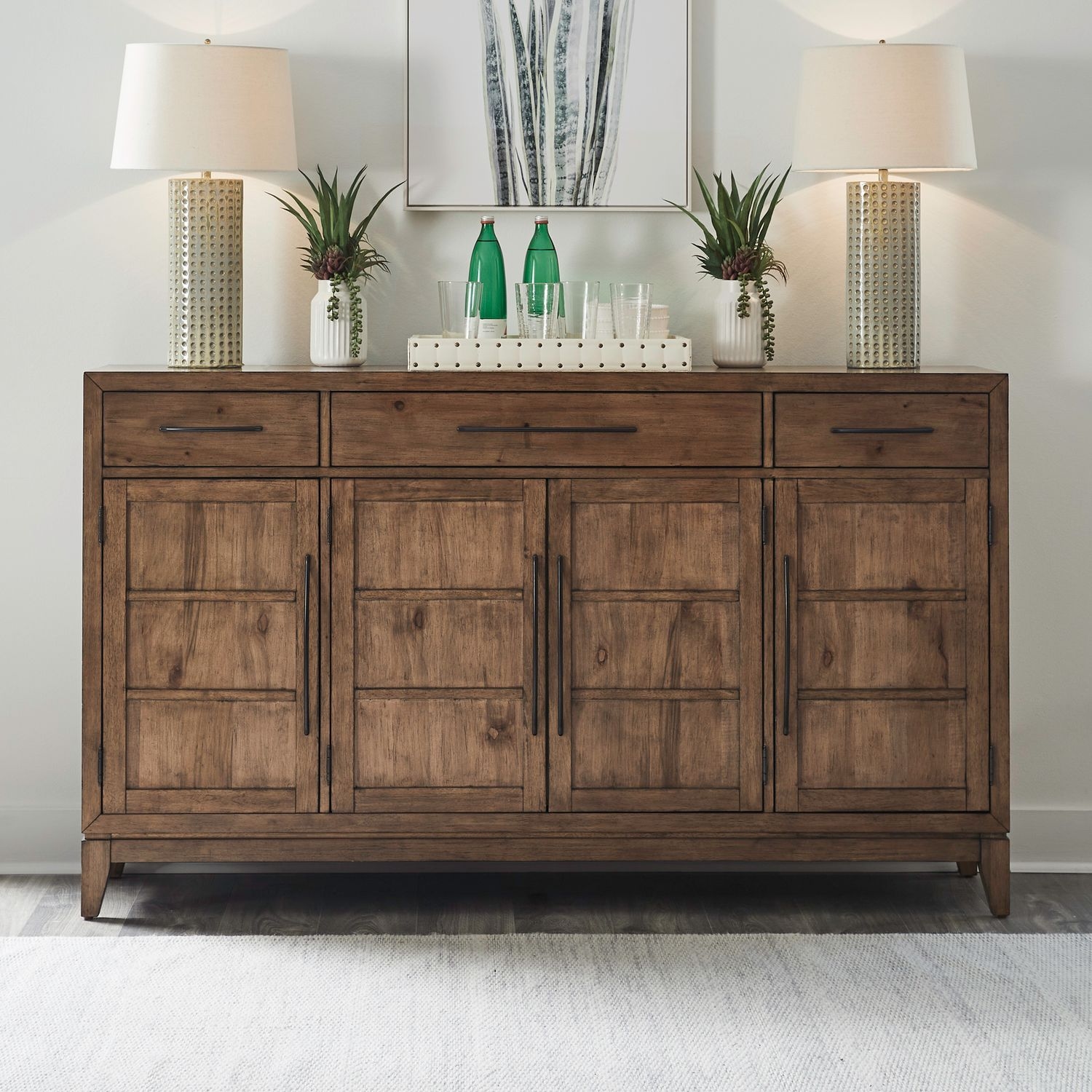 Liberty Furniture Shaker Lakes Buffet