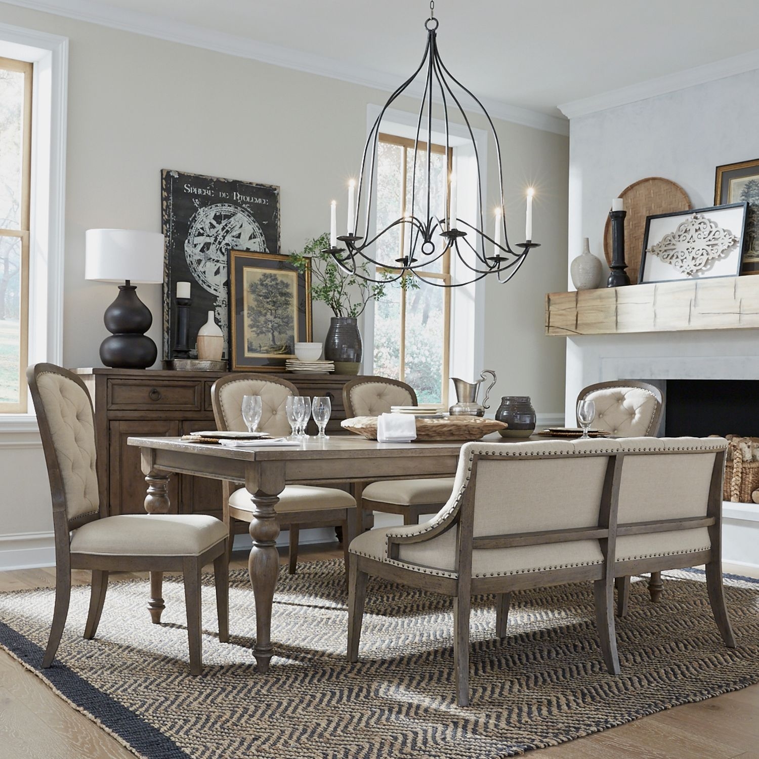 6-Piece Rectangular Dining Set