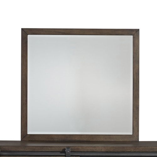 Transitional Dresser Mirror