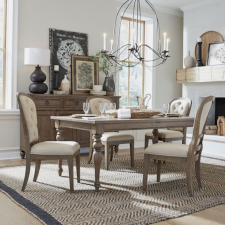 5-Piece Rectangular Dining Set