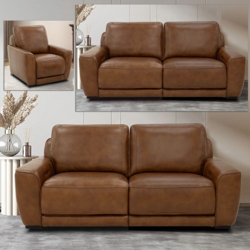 Transitional 3-Piece Living Room Set