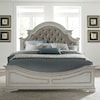 Liberty Furniture Magnolia Manor California King Upholstered Bed