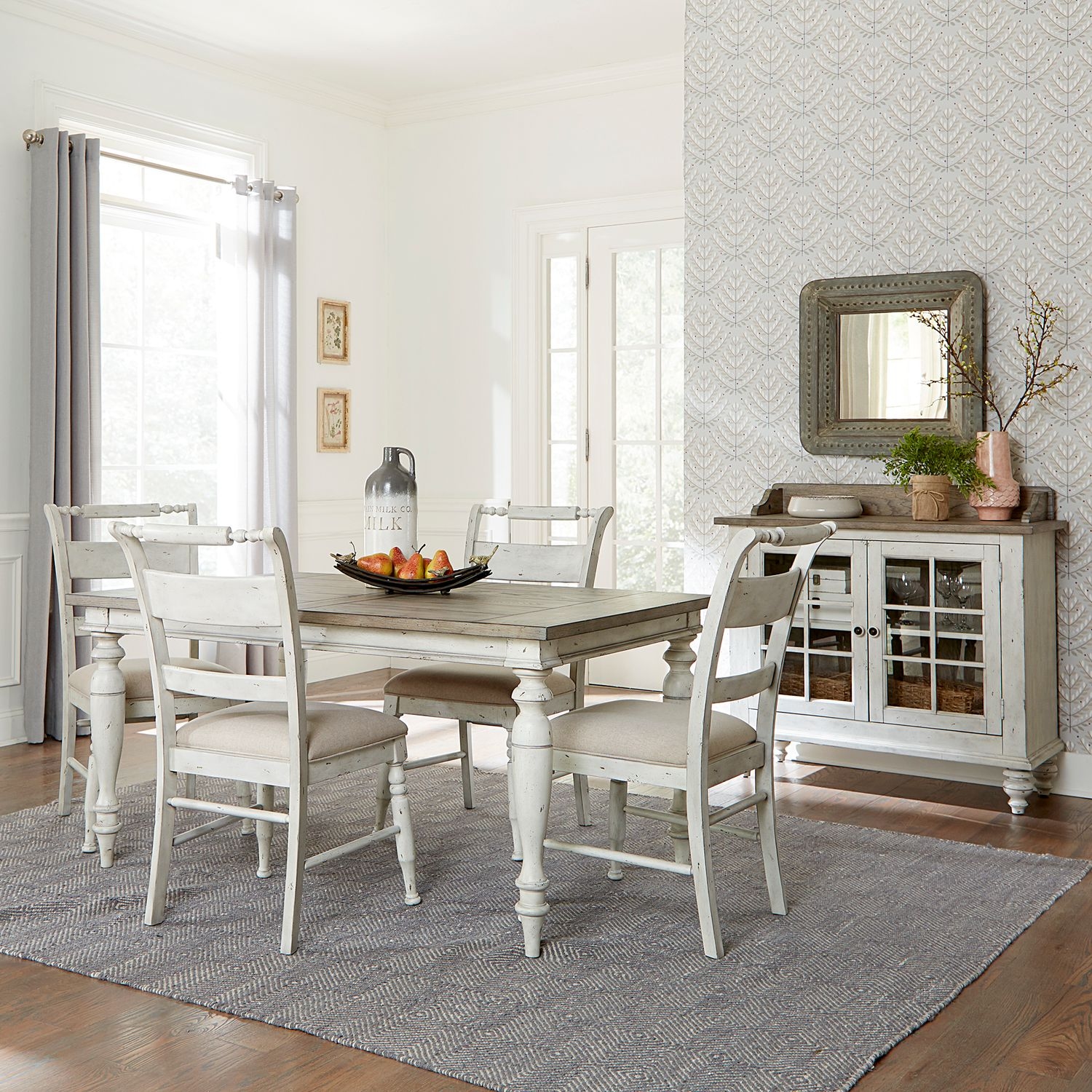 5 Piece Rectangular Table Set
