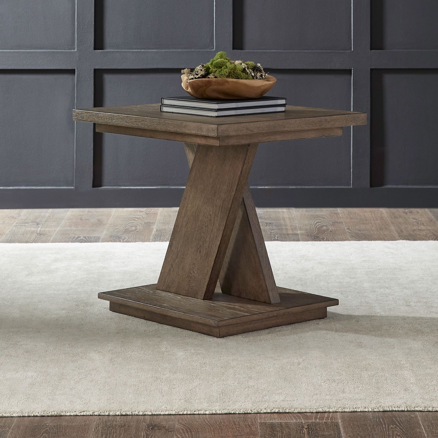 Liberty Furniture Aspen Sky Sculptural End Table