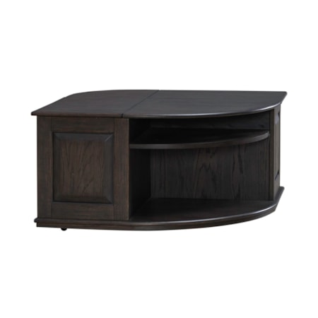Wedge Cocktail Table