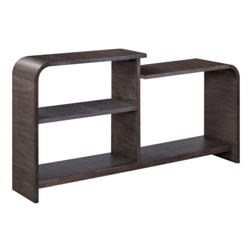 Contemporary 3-Shelf Sofa Table