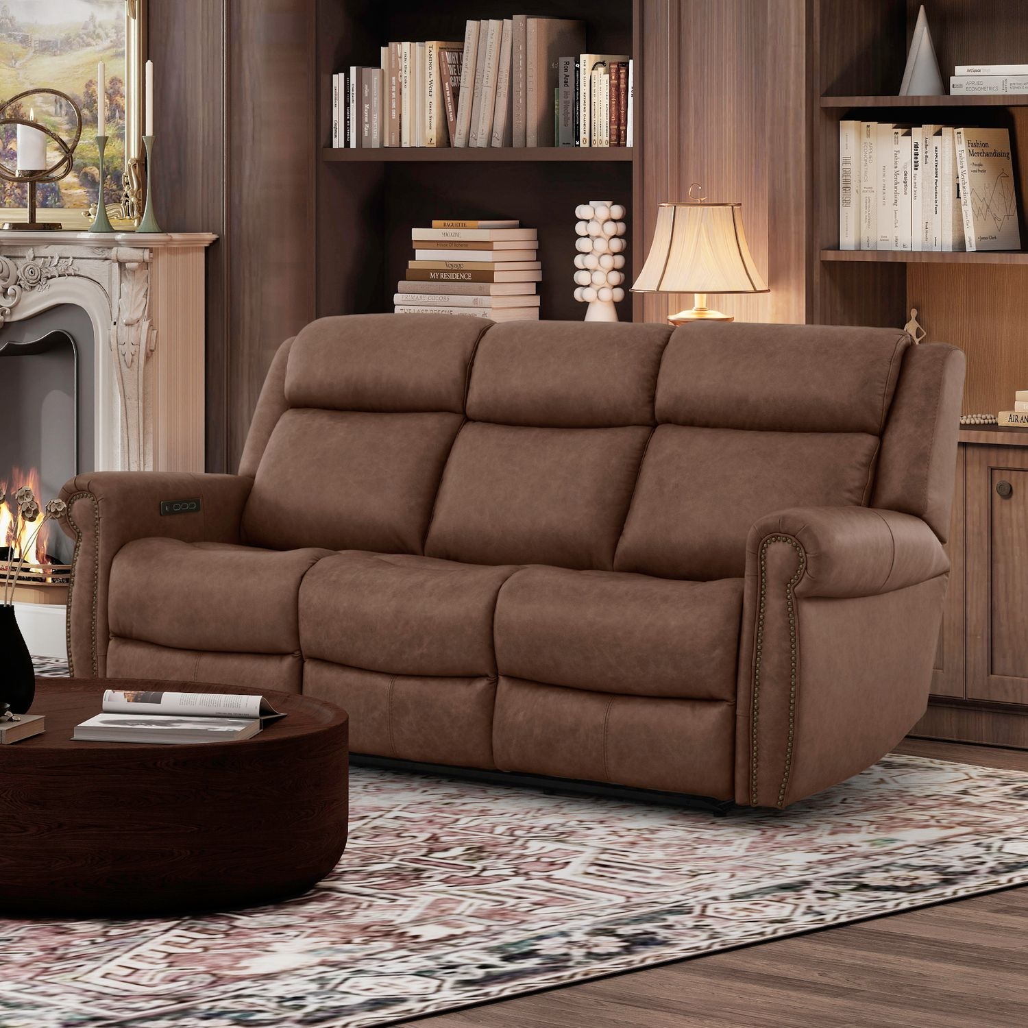 Liberty Furniture Carlton Triple Power Sofa