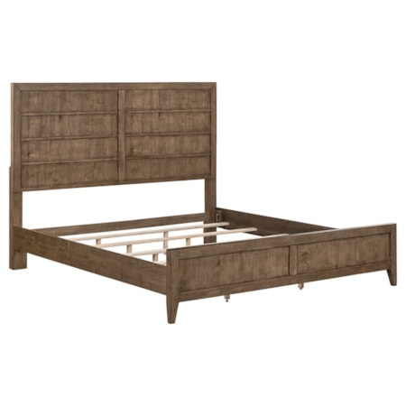 California King Panel Bed