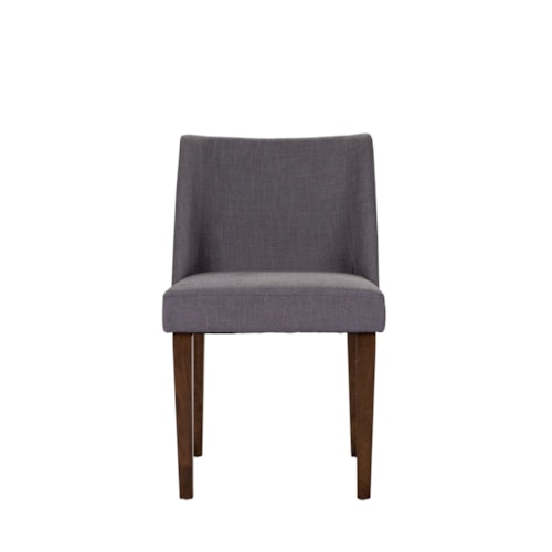 Mid-Century Modern Fully Upholstered Nido Dining Chair