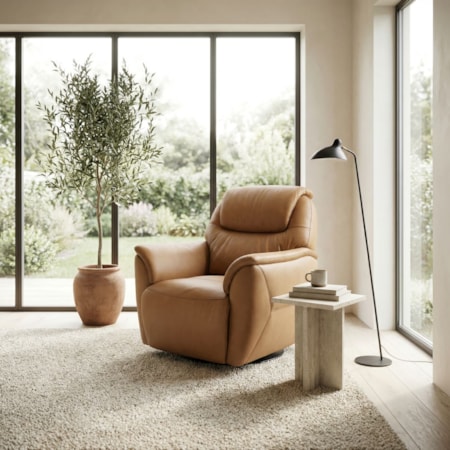 Swivel Power Recliner w/Zero Gravity