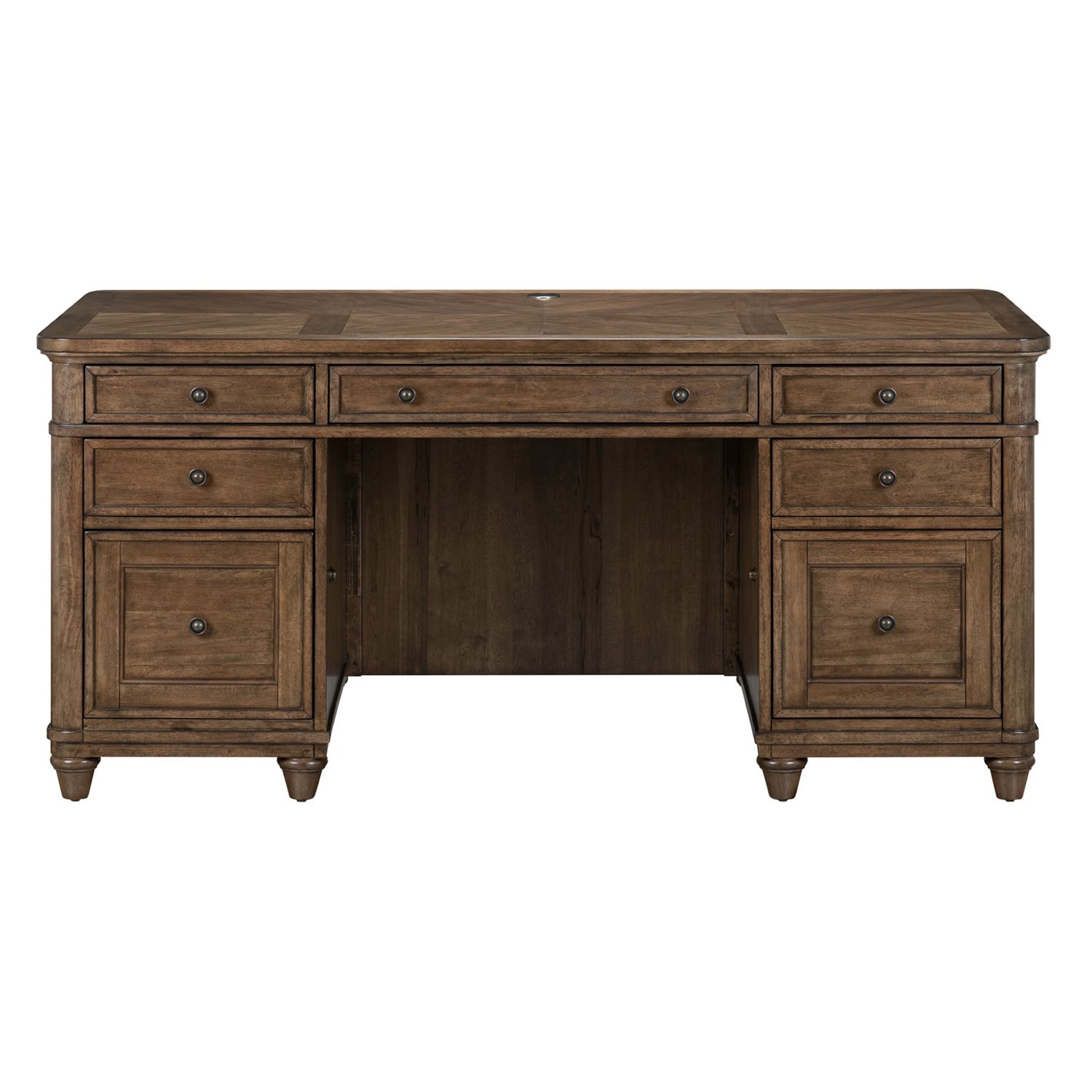 Double-Pedestal Jr. Executive Desk