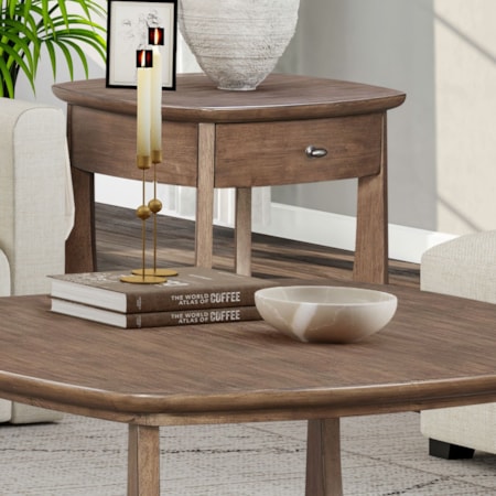 1-Drawer End Table