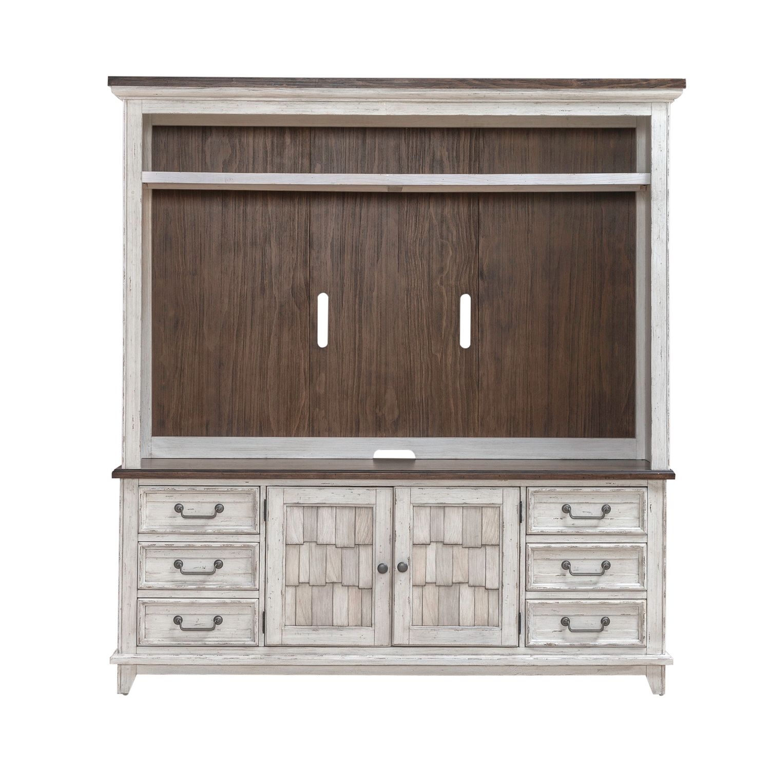 Entertainment Center with Piers