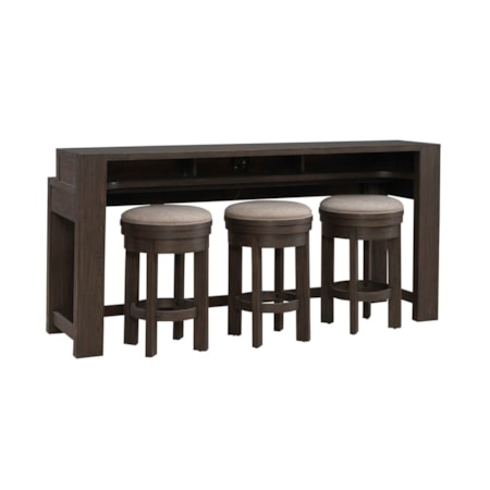 4-Piece Sofa Table Set