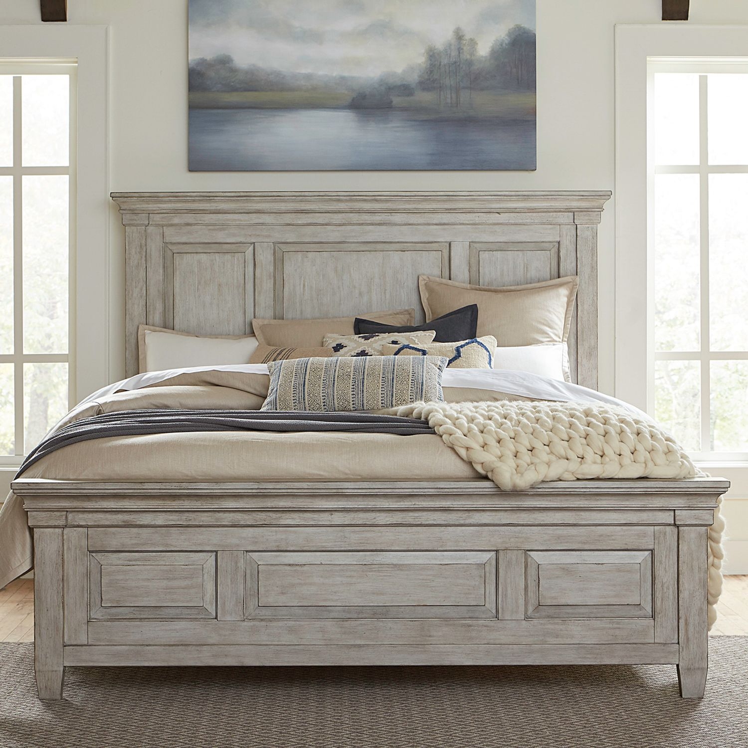 Liberty Furniture Heartland King Panel Bed