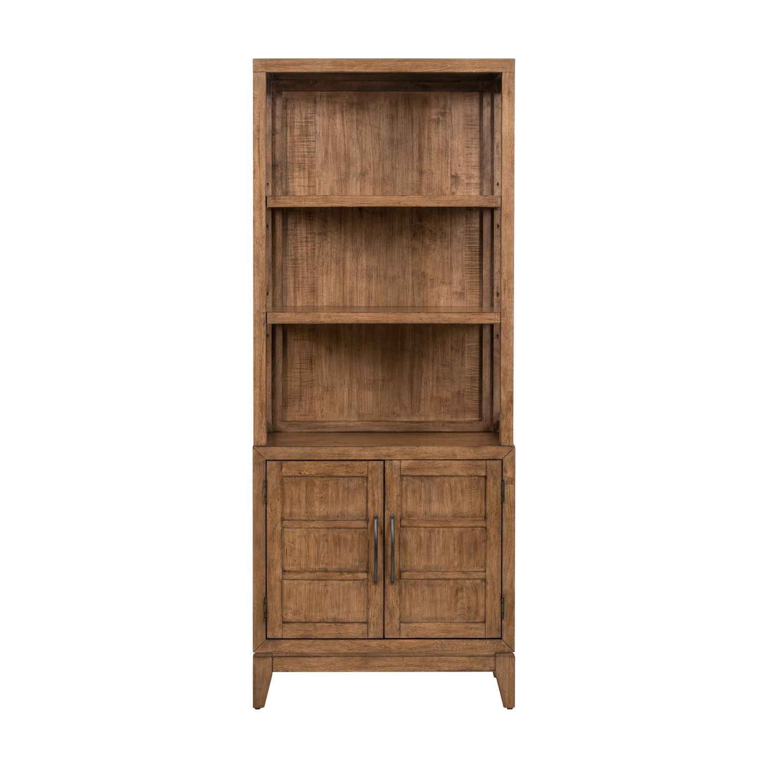 Two-Shelf Cabinet Bookcase