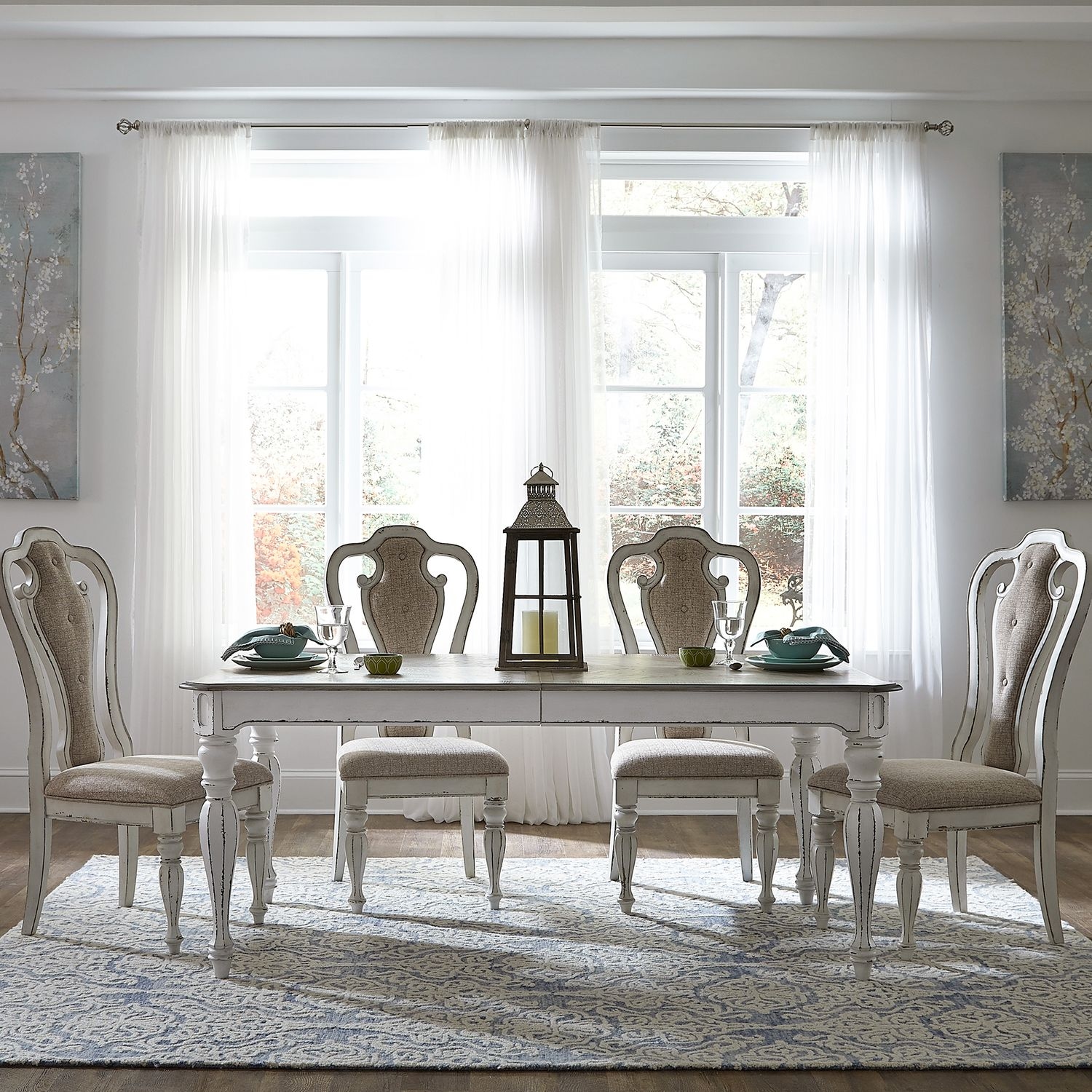 Liberty Furniture Magnolia Manor 5-Piece Rectangular Table Set