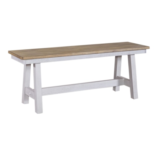 Farmhouse Trestle Dining Bench