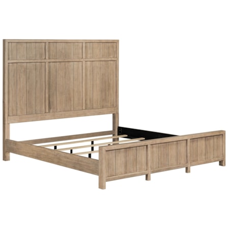 King Panel Bed