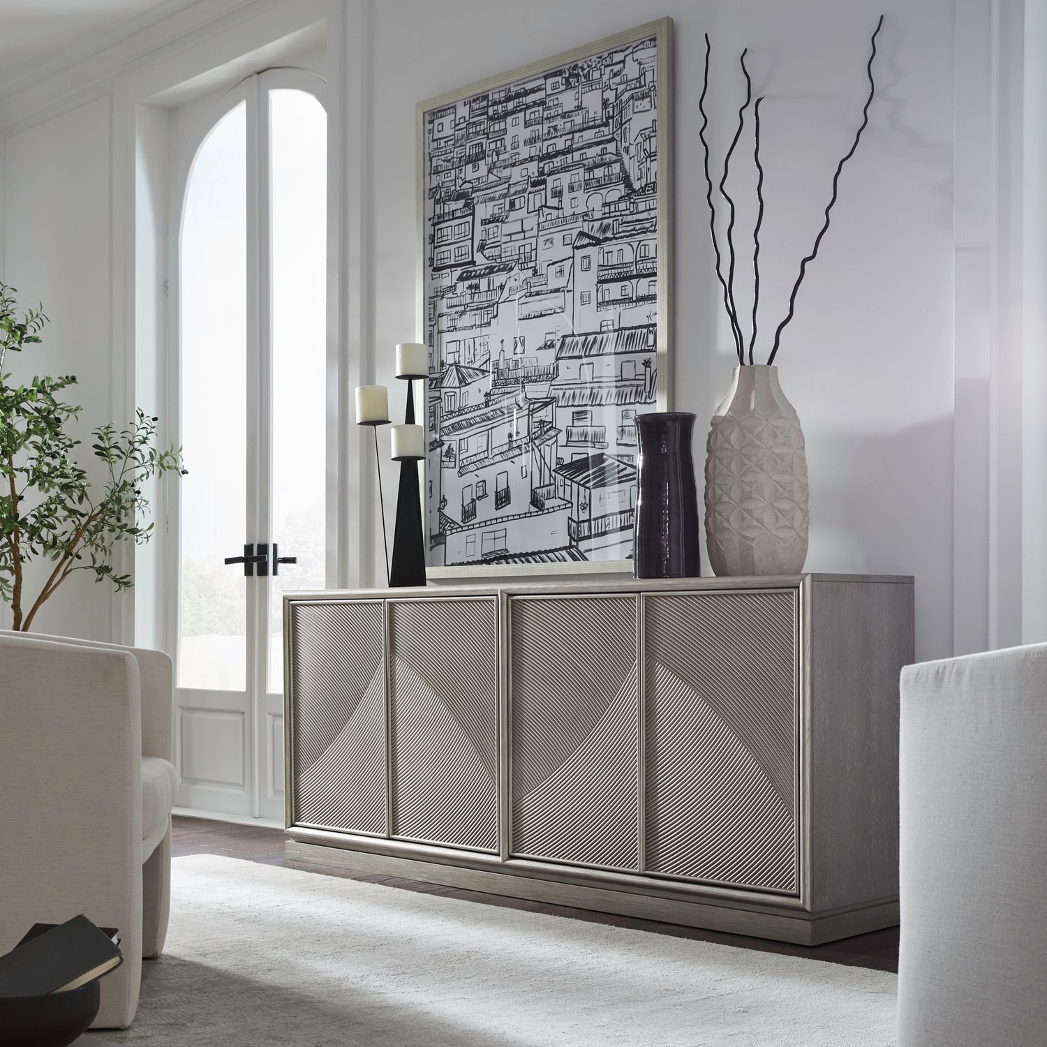 Liberty Furniture Dahlia 80 Inch Accent Console