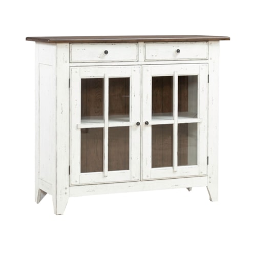 Farmhouse Server with Two-Tone Finish