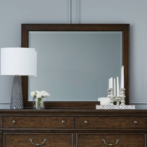 Transitional Landscape Dresser Mirror
