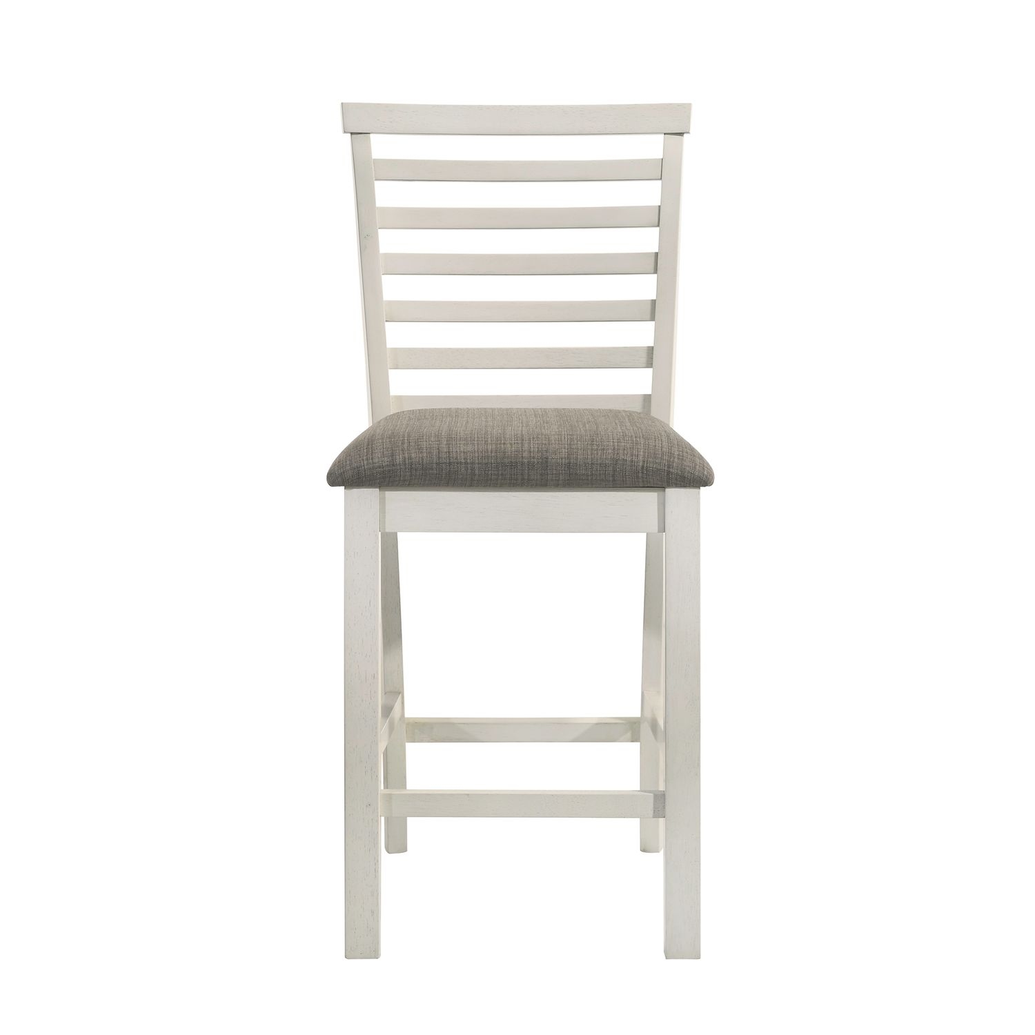 Upholstered Ladder Back Counter Chair
