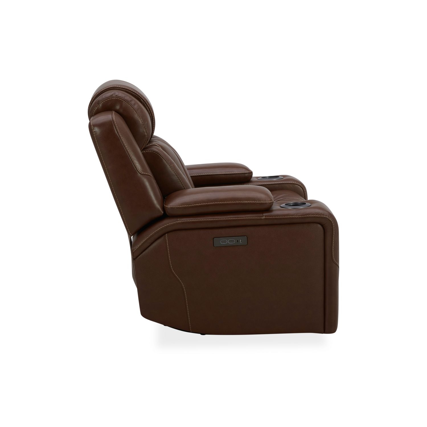 Swivel Glider Pwr Recliner w/LED Cupholders