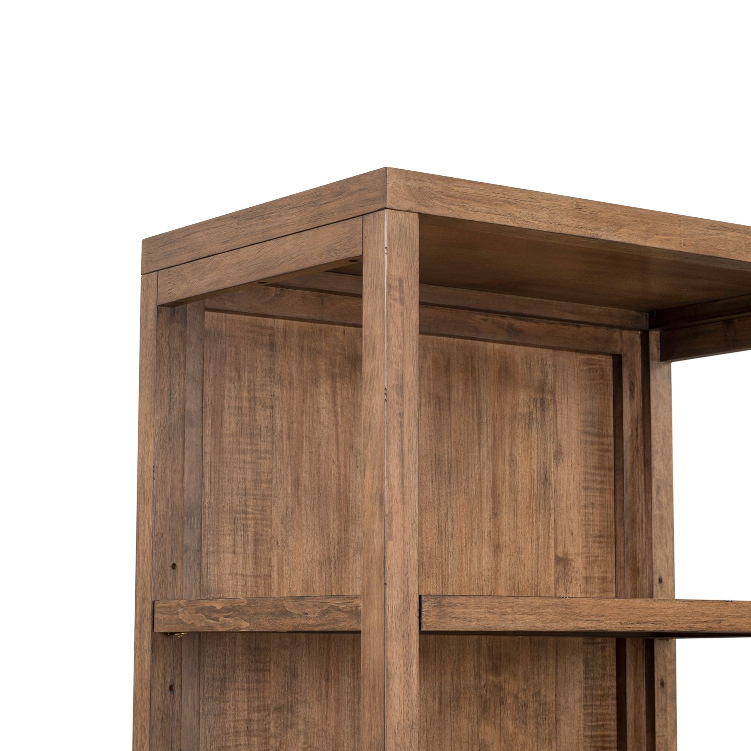 Two-Shelf Cabinet Bookcase