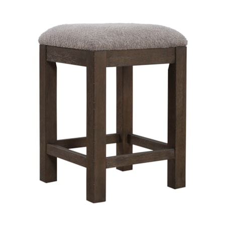 Upholstered Console Stool
