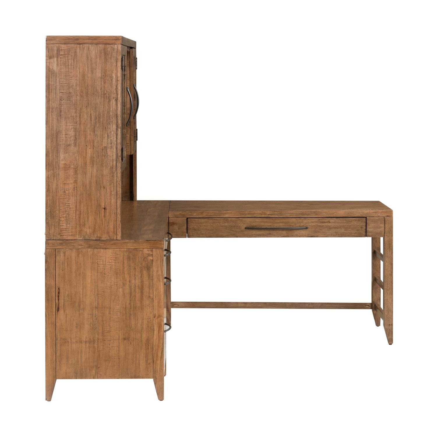L-Shape Desk Set w/Hutch
