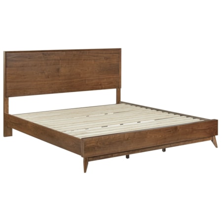 Low-Profile California King Platform Bed