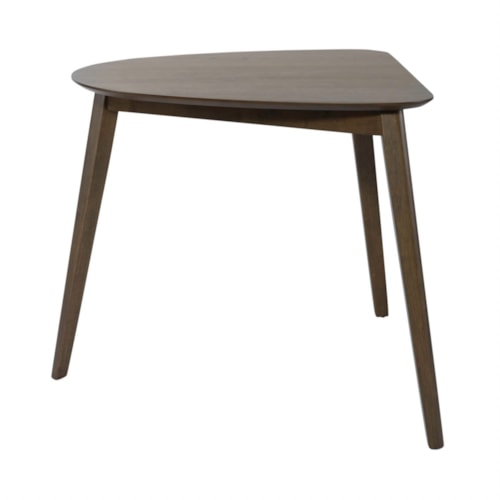 Mid-Century Modern Triangle Dining Table