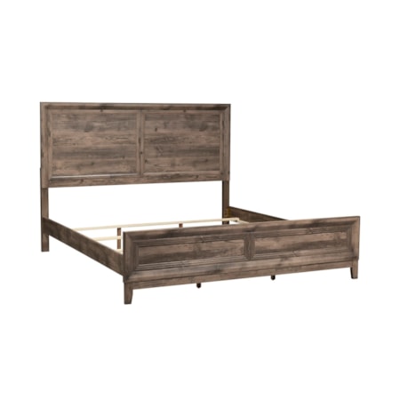King Panel Bed