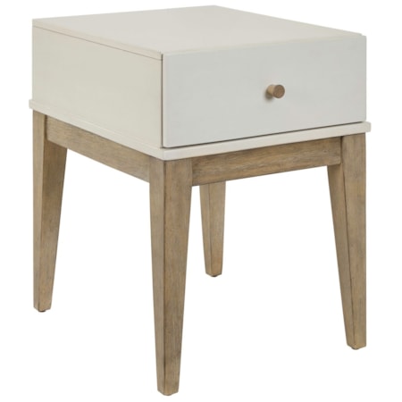 Single Drawer End Table