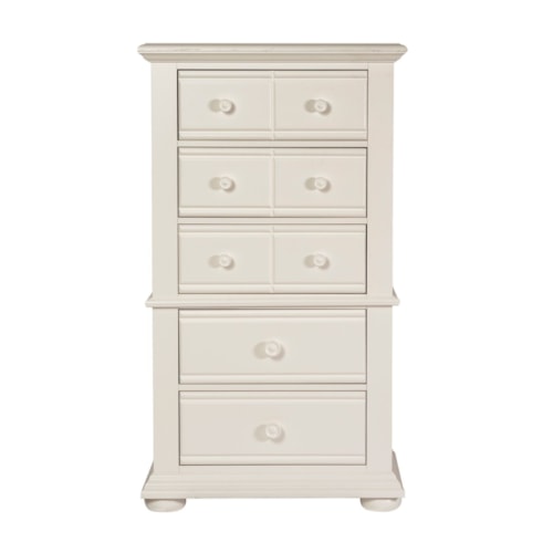 Cottage 5-Drawer Lingerie Chest with Dovetail Construction