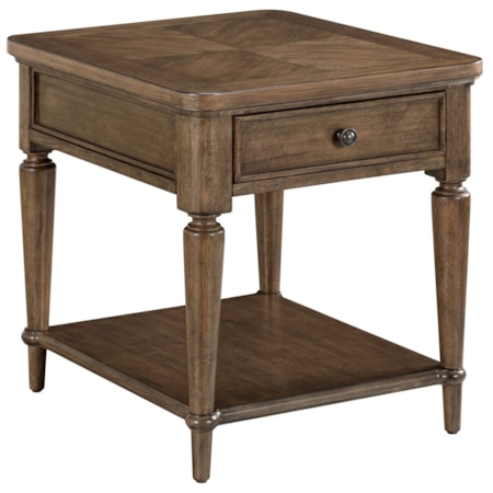 Single-Drawer End Table