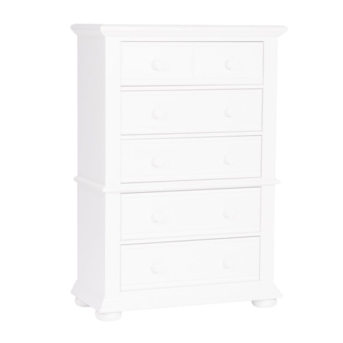 Cottage 5-Drawer Chest with Dovetail Construction