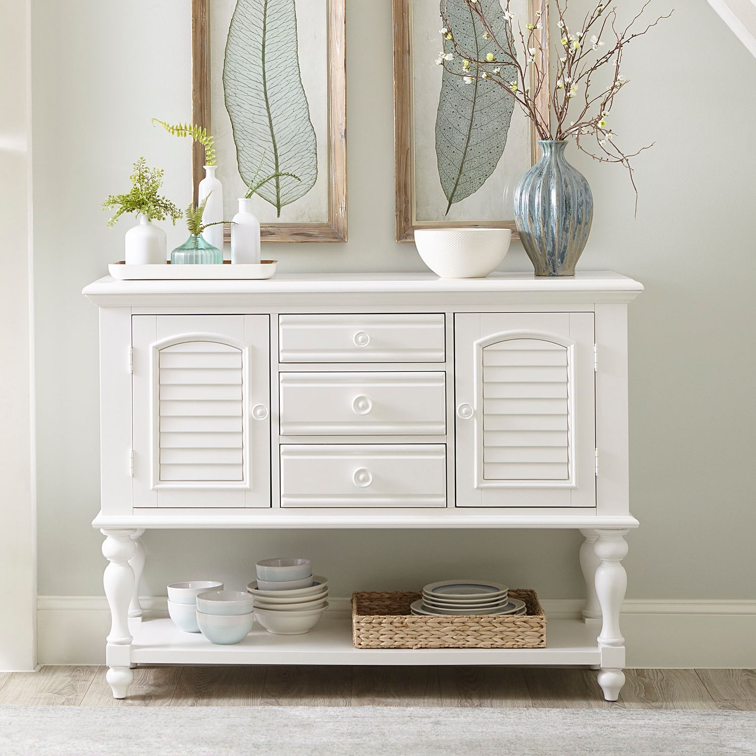 Liberty Furniture Summer House 3-Drawer Server