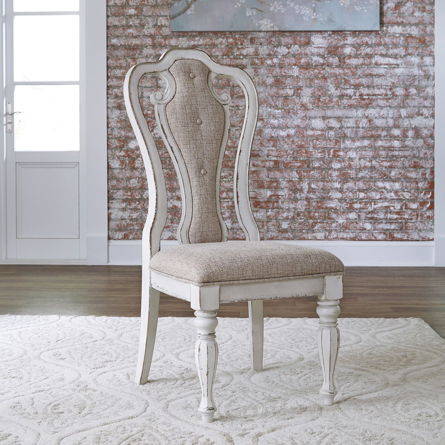Liberty Furniture Magnolia Manor Splat Back Side Chair