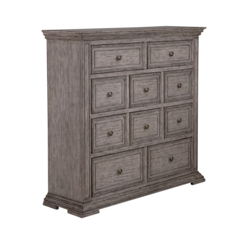 Relaxed Vintage 10-Drawer Chesser