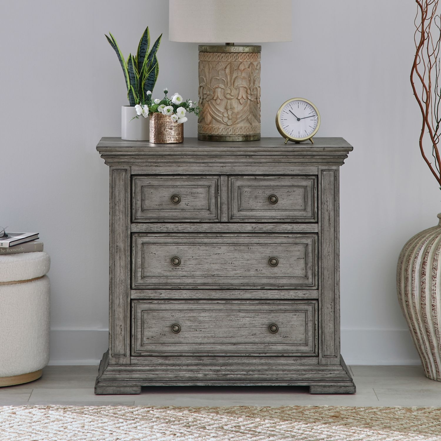 3-Drawer Nightstand