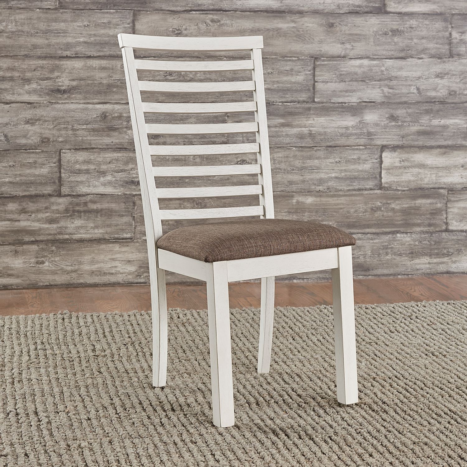 Liberty Furniture Brook Bay Upholstered Ladder Back Side Chair